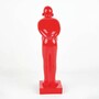 Casa Padrino XXL Deko Skulptur Rot H. 160 cm - Gro�e Deko Figur
