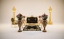 Casa Pomp��s by Casa Padrino Barock Laterne Stehleuchte Gold 63 x 63 x 263 cm
