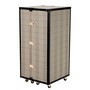 Eichholtz Bar Cabinet Martini Bianco 59 x 59 x H. 122,5 cm - Barschrank im Koffer Design auf Rollen