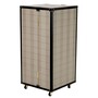 Eichholtz Bar Cabinet Martini Bianco 59 x 59 x H. 122,5 cm - Barschrank im Koffer Design auf Rollen