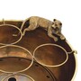 Eichholtz Champagne Cooler Jordan Vintage Messing 43,5 x 39 x H. 34,5 cm - Sektk�hler f�r 5 Flaschen