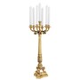Eichholtz Candle Holder Jefferson Poliertes Messing - F�nfarmiger Kandelaber