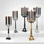 Eichholtz Candle Holder Jefferson Poliertes Messing - F�nfarmiger Kandelaber