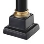 Eichholtz Table Lamp Monaco Schwarz Antik Messing - Tischleuchte im S�ulendesign ohne Schirm