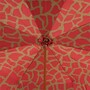 Giraffe-Print Regenschirm, Au�en Schwarz, Doppelgewebe f�r Damen - Handmade in Italy