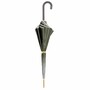 Grau Regenschirm mit Blumen f�r Damen - Handmade in Italy