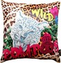 Harald Gl��ckler Designer Deko Kissen Pomp��s by Casa Padrino Leopard - Art Collection -