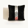 Harald Gl��ckler Luxus Deko Kissen Pomp��s by Casa Padrino Schwarz / Silber - Gl��ckler Kissen - Designer Zierkissen - Harald Gl��ckler Designer Deko Accessoires