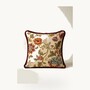 Harald Gl��ckler Luxus Deko Kissen Pomp��s by Casa Padrino Wei� / Bunt 45 x 45 cm