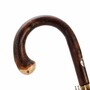 Herren Regenschirm Kastanienholz - Handmade in Italy