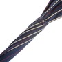 Italienisch Handgefertigt Regenschirm mit Blau Ledergriff f�r Herren - Handmade in Italy