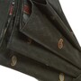 Italienischen Regenschirm mit Ledergriff f�r Herren - Handmade in Italy