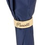 Klassischer Marine-Regenschirm mit Streifen und Blumen f�r Damen - Handmade in Italy
