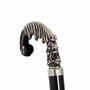 Klassischer Regenschirm Foglie Bianche f�r Damen - Handmade in Italy