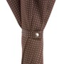 Klassischer Regenschirm mit Ledergriff f�r Herren - Handmade in Italy