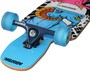 Koston Longboard Drop Through Komplettboard Cruiser Clash 41.0 x 9.5 inch Blue Carlos Wheels - Profi Dropthrough Longboard Drop Thru Carver