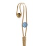 Lichtfarbe Regenschirm mit Sonnenblumen, Doppelgewebe f�r Damen - Handmade in Italy