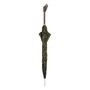 Luxus Camouflage Regenschirm mit Krokodil f�r Herren - Automatische �ffnung - 100% Polyester - Griff aus Emailliertem Messing - Handmade in Italy