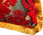 Luxus Kissen Pomp��s by Casa Padrino von Harald Gl��ckler Elegance Collection Barock Muster Rot / Gold 35 x 55 cm - Luxuskissen