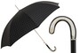 Luxus Klassisch Regenschirm mit B�ffelhorn f�r Herren - Automatische �ffnung - 100% Polyester - Griff in B�ffelhorn - Handmade in Italy