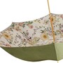 Luxus Regenschirm Damen Eichh�rnchen - Manuelle �ffnung - 100% Polyester - Griff aus Emailliertem Messing - Handmade in Italy