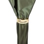 Luxus Regenschirm Damen Eichh�rnchen - Manuelle �ffnung - 100% Polyester - Griff aus Emailliertem Messing - Handmade in Italy