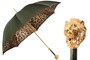 Luxus Regenschirm Damen Leone Leopardisiert - Handmade in Italy