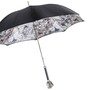 Luxus Regenschirm Damen Medusa - Manuelle �ffnung - 100% Polyester - Griff aus Messing - Handmade in Italy