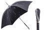 Luxus Regenschirm Damen Vogue - Manuelle �ffnung - 100% Polyester - Griff mit Swarovski�-Kristallen - Handmade in Italy