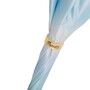 Luxus Regenschirm Delfin f�r Damen - Manuelle �ffnung - 100% Polyester - Griff aus Emailliertem Messing - Handmade in Italy