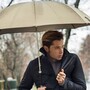 Luxus Regenschirm Herren - Automatische �ffnung - 100% Polyester - Luxus-Griff - Handmade in Italy