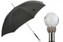 Luxus Regenschirm Herren Cristallo - Automatische �ffnung - 100% Polyester - Griff mit Kristall - Handmade in Italy