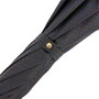 Luxus Regenschirm Herren Elefant - Automatische �ffnung - 100% Polyester - Griff aus Emailliertem Messing - Handmade in Italy
