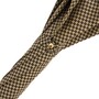 Luxus Regenschirm Herren Englische Bulldogge - Automatische �ffnung - 100% Polyester - Griff aus Emailliertem Messing - Handmade in Italy