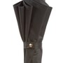 Luxus Regenschirm Herren Roter Drache - Automatische �ffnung - 100% Polyester - Griff aus Emailliertem Messing - Handmade in Italy