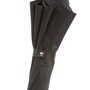 Luxus Regenschirm Herren Roter Luzifer - Automatische �ffnung - 100% Polyester - Griff aus Emailliertem Messing - Handmade in Italy