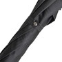 Luxus Regenschirm Herren Schwarzer Schnauzer - Manuelle �ffnung - 100% Polyester - Griff aus Acetat - Handmade in Italy