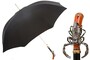 Luxus Regenschirm Herren Skorpion mit Swarovski� Kristallen - Handmade in Italy