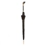 Luxus Regenschirm Herren Widder mit Griff Besteht aus Emailliertem Messing - Handmade in Italy
