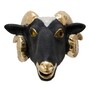 Luxus Regenschirm Herren Widder mit Griff Besteht aus Emailliertem Messing - Handmade in Italy