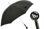 Luxus Regenschirm Herren mit Billardkugel #8 - Automatische �ffnung - 100% Polyester - Griff aus Harz - Handmade in Italy