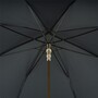 Luxus Regenschirm Herren mit Goldener L�we - Automatische �ffnung - 100% Polyester - Goldfarben Emaillierter Griff aus Harz - Handmade in Italy