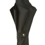 Luxus Regenschirm Herren mit L�we - Automatische �ffnung - 100% Polyester - Silberfarben Emaillierter Griff aus Harz - Handmade in Italy