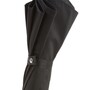 Luxus Regenschirm Herren mit Schwarzes Pferd - Automatische �ffnung - 100% Polyester - Griff aus Emailliertem Messing - Handmade in Italy
