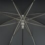 Luxus Regenschirm Herren mit Silberschlange - Handmade in Italy