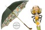 Luxus Regenschirm mit Swarovski� Biene f�r Damen - Handmade in Italy