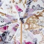 Luxus Regenschirm mit Violett Schmetterling f�r Damen - Handmade in Italy