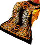 Luxus Wohndecke Pomp��s by Casa Padrino Barock Kronen / Leopard / Gold von Harald Gl��ckler mit Glitzersteinen 