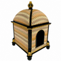 Pomp��s by Casa Padrino Barock Katzenhaus Braun / Schwarz / Gold - designed by Harald Gl��ckler