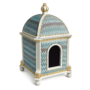 Pomp��s by Casa Padrino Barock Katzenhaus Gr�n / Wei� / Gold - designed by Harald Gl��ckler